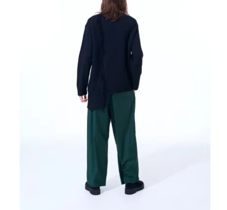 Yohji Yamamoto  |Unisex Street Style Plain Oversized Designers Sweaters