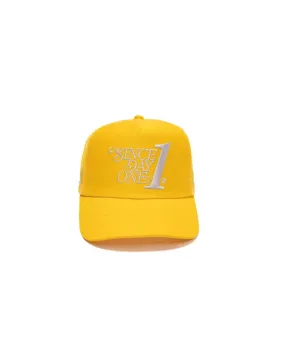 Zafiro Since Day One Trucker Hat - Yellow